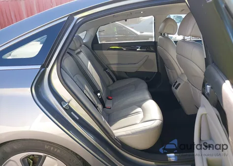 2017 Hyundai Sonata Hybrid Limited из США, поврежденный, VIN KMHE34L3XHA065675